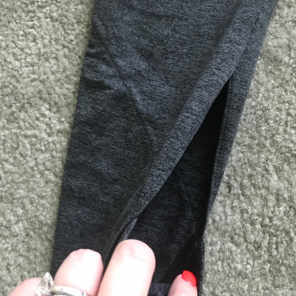 EUC Free People Movement Halo 7/8 Leggings in Heathered Gray | Size Med - Picture 3 of 8